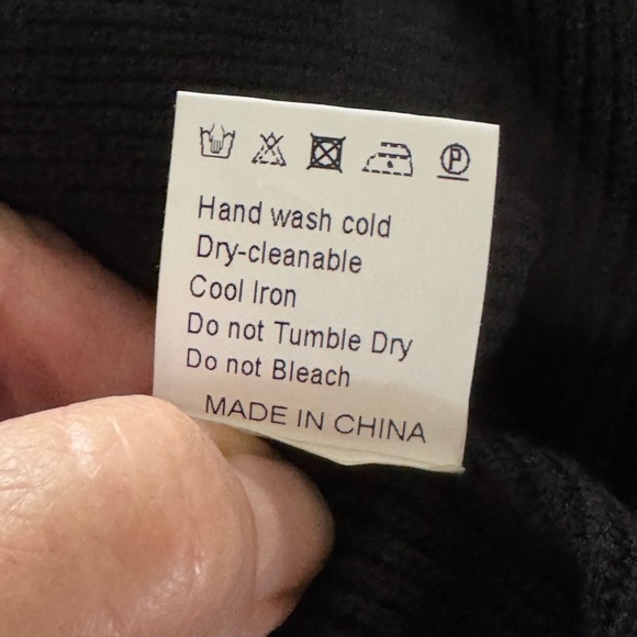 Classic Black Crew Neck Sweater - Picture 10 of 11